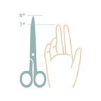 Kitchen Shears with Serrated Blades, Bottle Opener and Cracker Function, 8-Inch Italian Stainless Steel Scissors