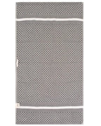 Kitchen Towel Set in Gray Organic Turkish Cotton, Assorted 3 Pack