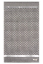 Kitchen Towel Set in Gray Organic Turkish Cotton, Assorted 3 Pack