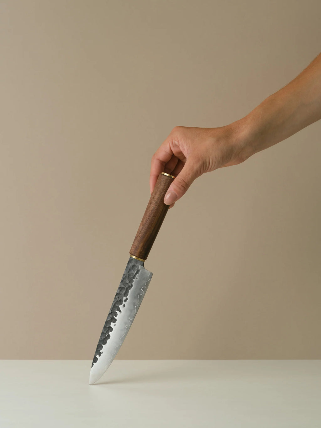 Kitchen Utility Knife for Intricate Board Work and Fish Filleting, in Walnut, Olive or Ebony Handles