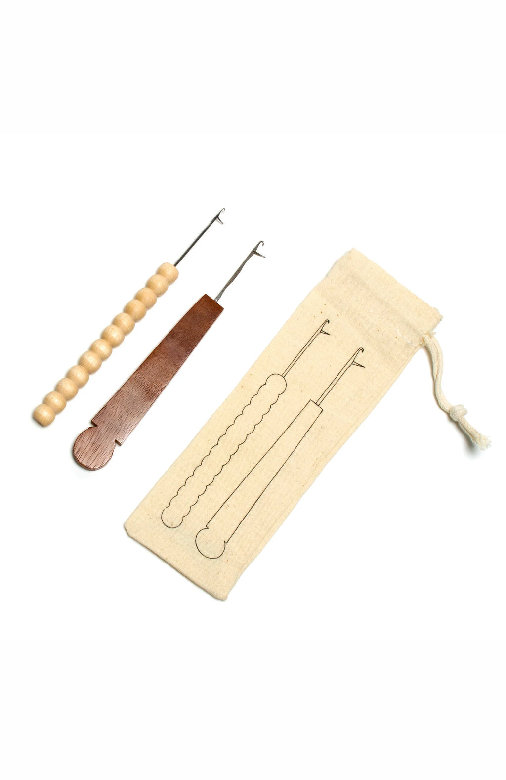 Knitting Latch Tool for Fixing Dropped Stitches and Tucking Yarn Ends, Handy Portable Repair Tool