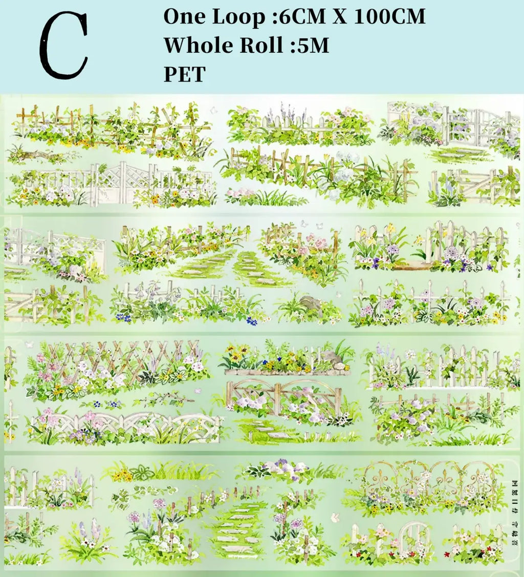 Landscape Collage Tape
