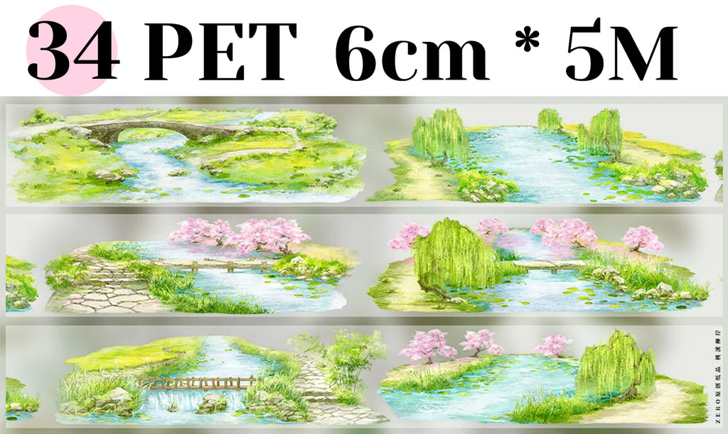 Landscape Collage Tape