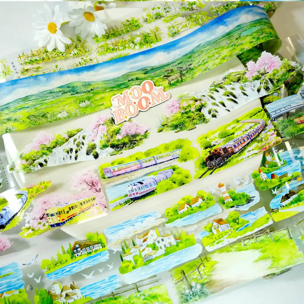 Landscape Collage Tape