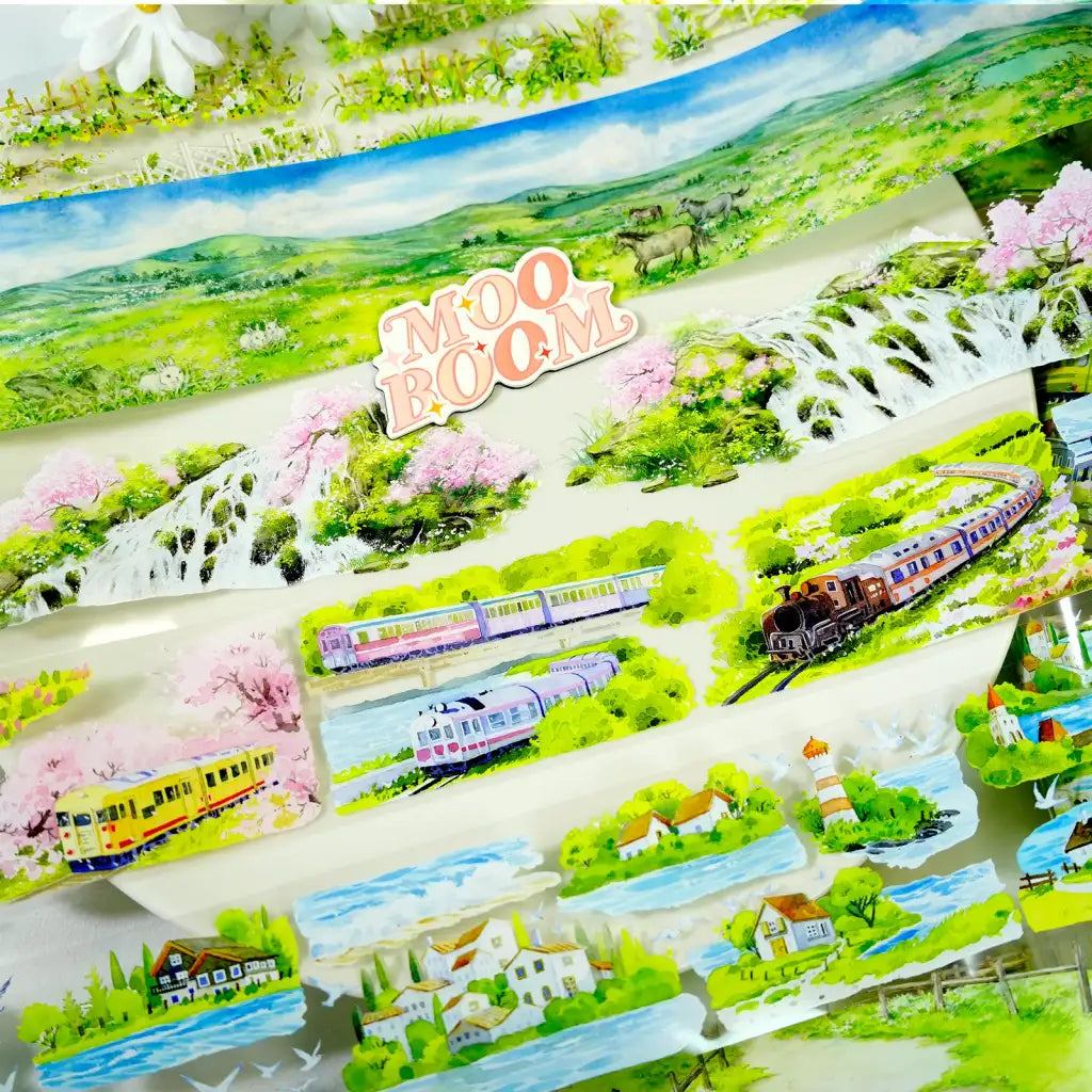 Landscape Collage Tape