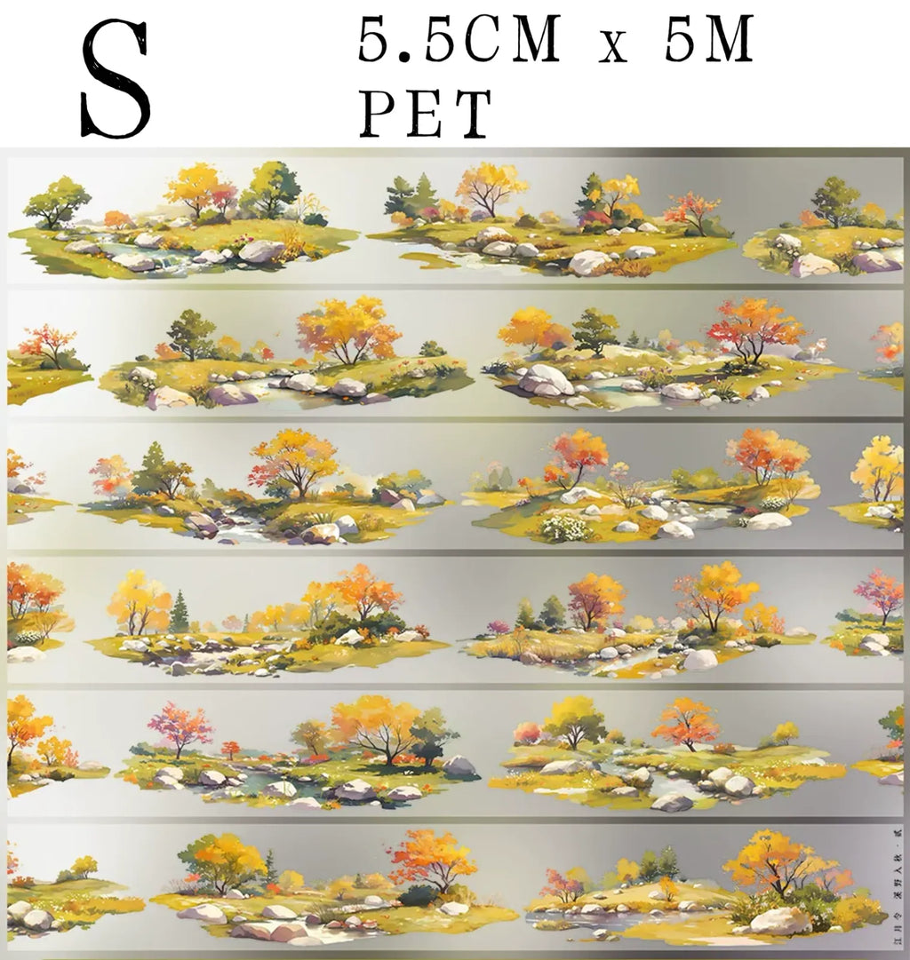 Landscape Collage Tape