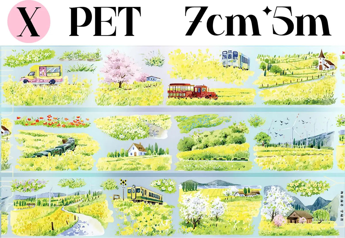 Landscape Collage Tape