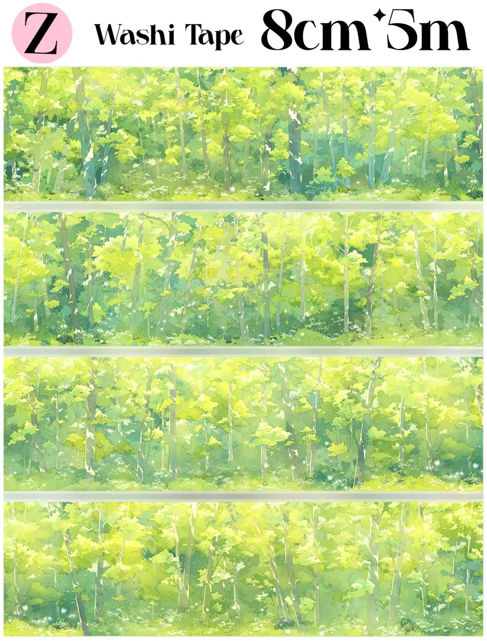 Landscape Collage Tape