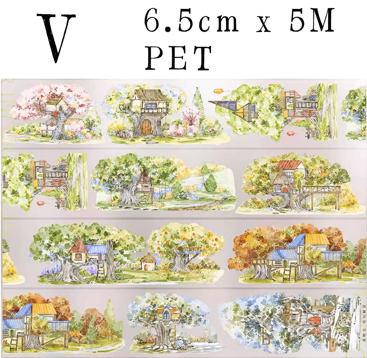 Landscape Collage Tape
