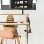 Laptop Docking Wing in Birch Plywood