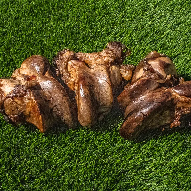Large Beef Knuckle Dog Bones, Hickory Cold-Smoked Single-Ingredient Chews for Dogs Over 60 lbs — 3