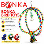 Large Bird Rope Swing