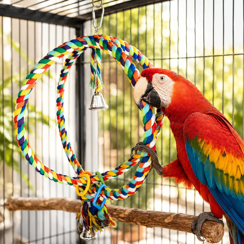 Large Bird Rope Swing