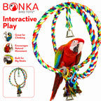 Large Bird Rope Swing