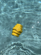 Large Dog Chew Toy in Bright Yellow