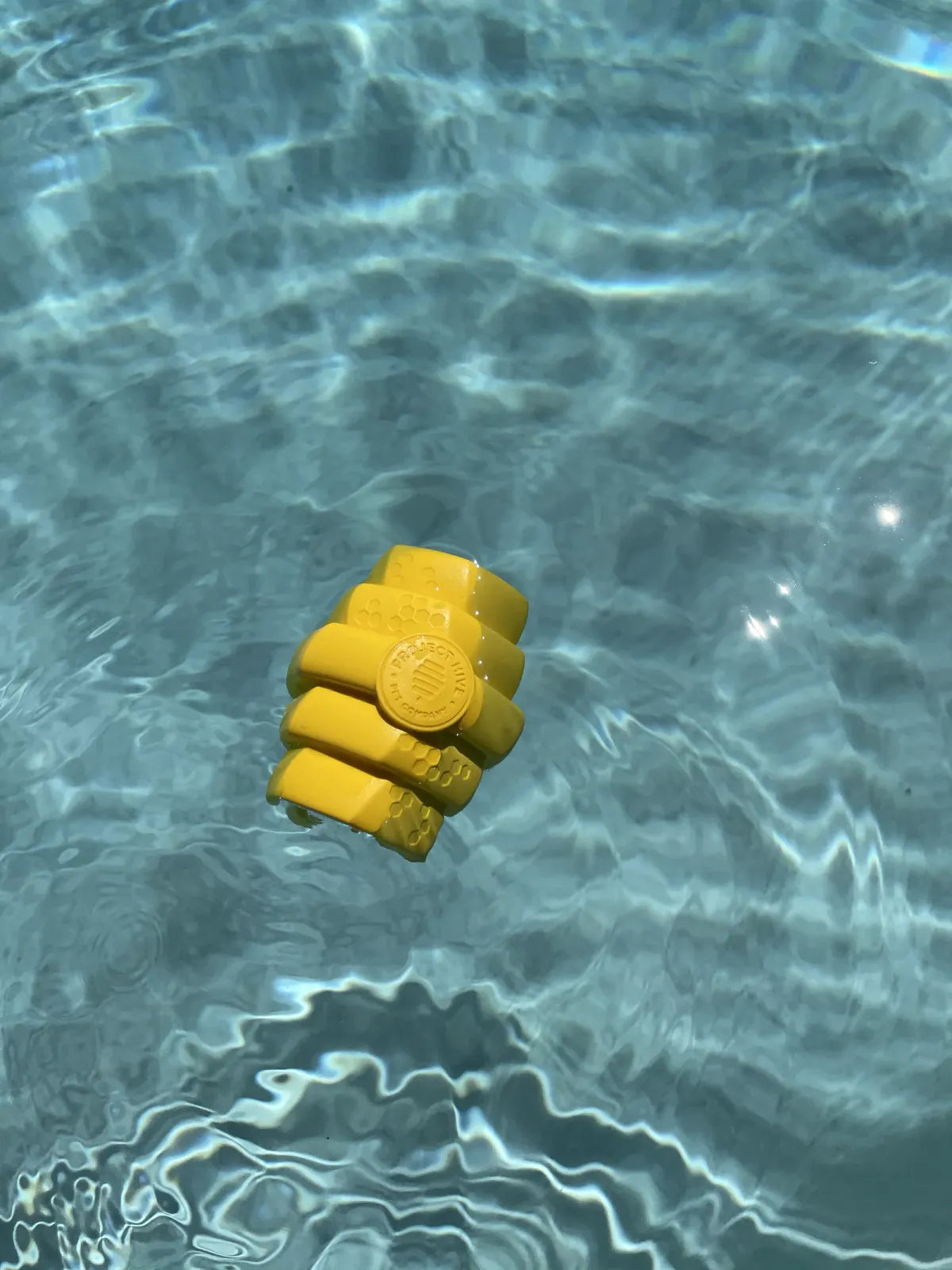 Large Dog Chew Toy in Bright Yellow