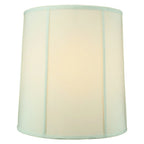 Large Drum Lamp Shade in Eggshell Shantung