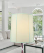 Large Drum Lamp Shade in Eggshell Shantung