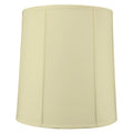 Large Drum Lamp Shade in Eggshell Shantung