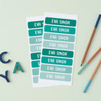 Large Name Stickers
