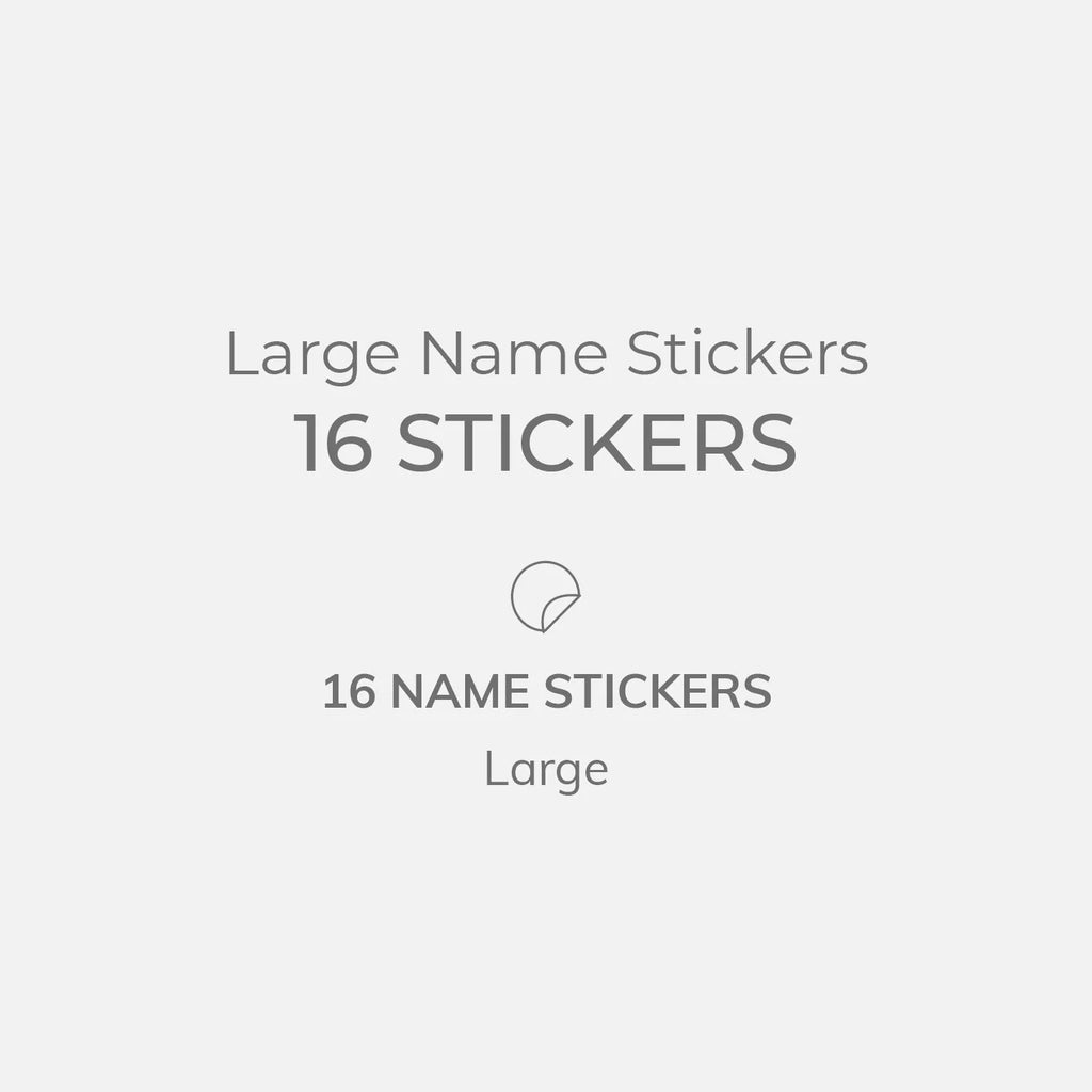 Large Name Stickers