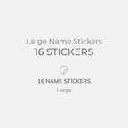 Large Name Stickers