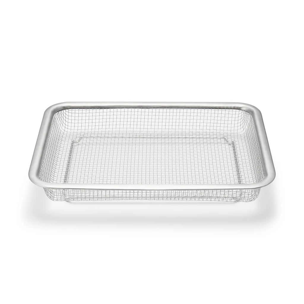 Large Stainless Steel Mesh Tray for Baking, Roasting, Cooling, and Everyday Kitchen Prep · Large size