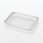 Large Stainless Steel Mesh Tray for Baking, Roasting, Cooling, and Everyday Kitchen Prep · Large size