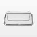 Large Stainless Steel Mesh Tray for Baking, Roasting, Cooling, and Everyday Kitchen Prep · Large size