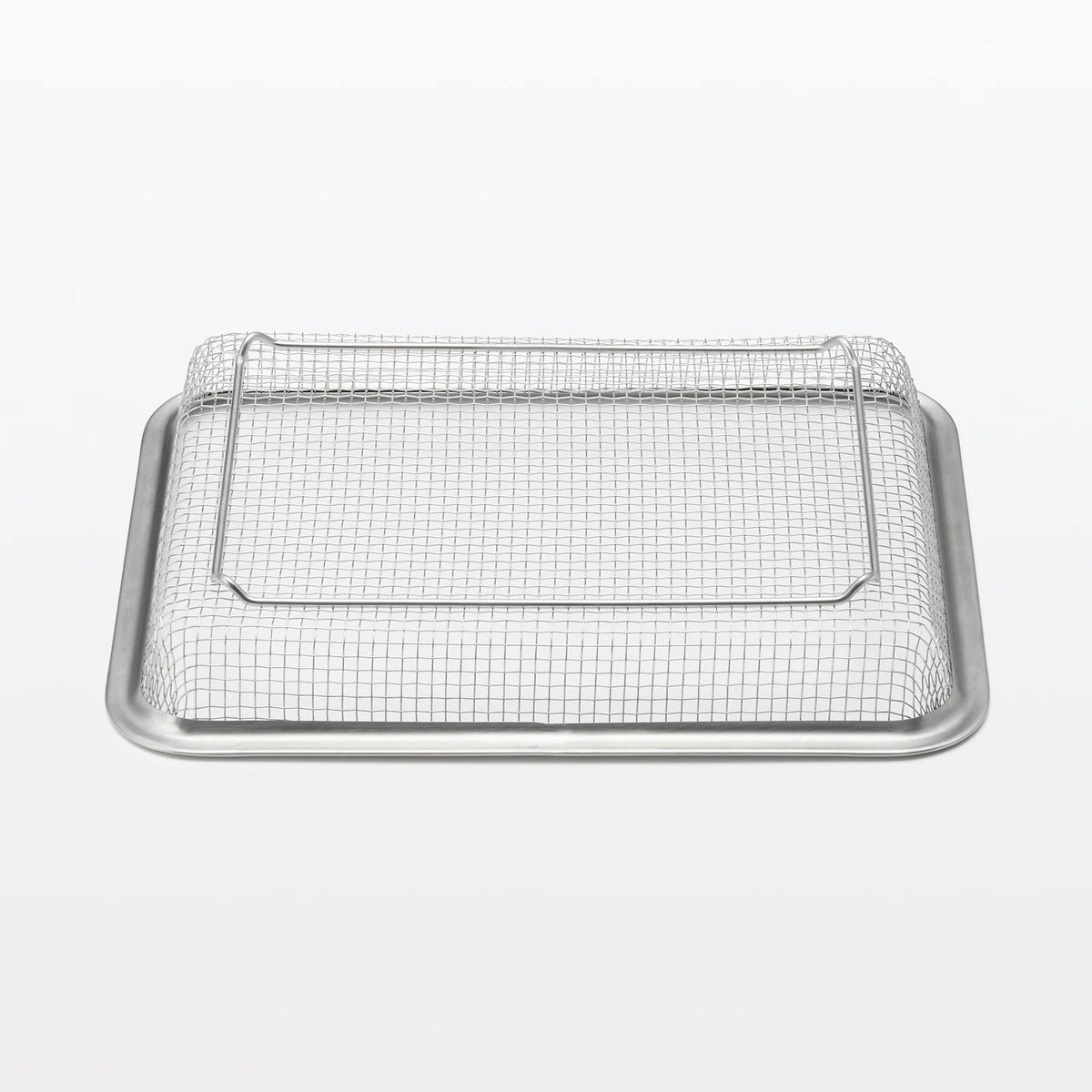 Large Stainless Steel Mesh Tray for Baking, Roasting, Cooling, and Everyday Kitchen Prep · Large size