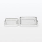 Large Stainless Steel Mesh Tray for Baking, Roasting, Cooling, and Everyday Kitchen Prep · Large size