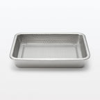 Large Stainless Steel Mesh Tray for Baking, Roasting, Cooling, and Everyday Kitchen Prep · Large size