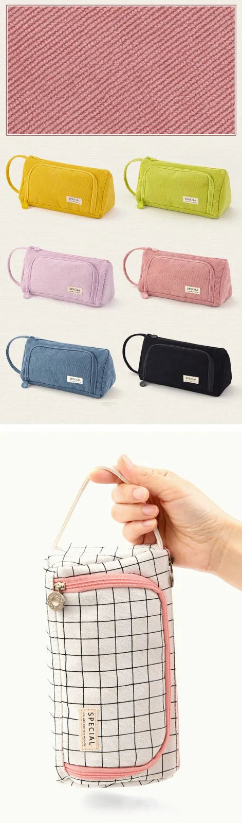 Large Stationery Organizer Pencil Case