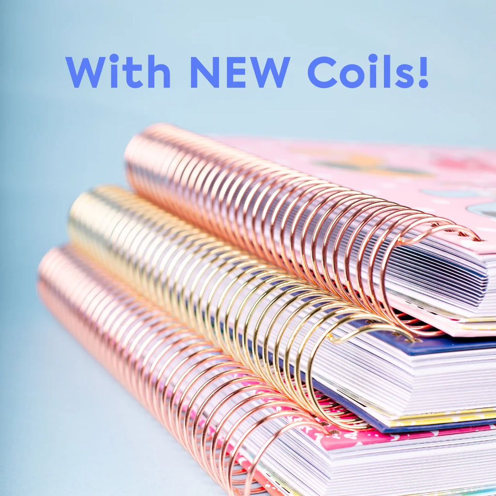 Large Teacher Planner 2026–2027 in Pencil Bows Style