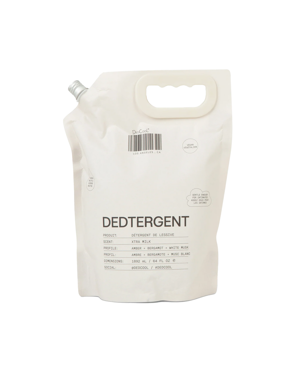 Laundry Detergent Refill in a 64 oz Recyclable Bag, Plant-Based Formula for Up to 120 Loads — Refill - 64 OZ
