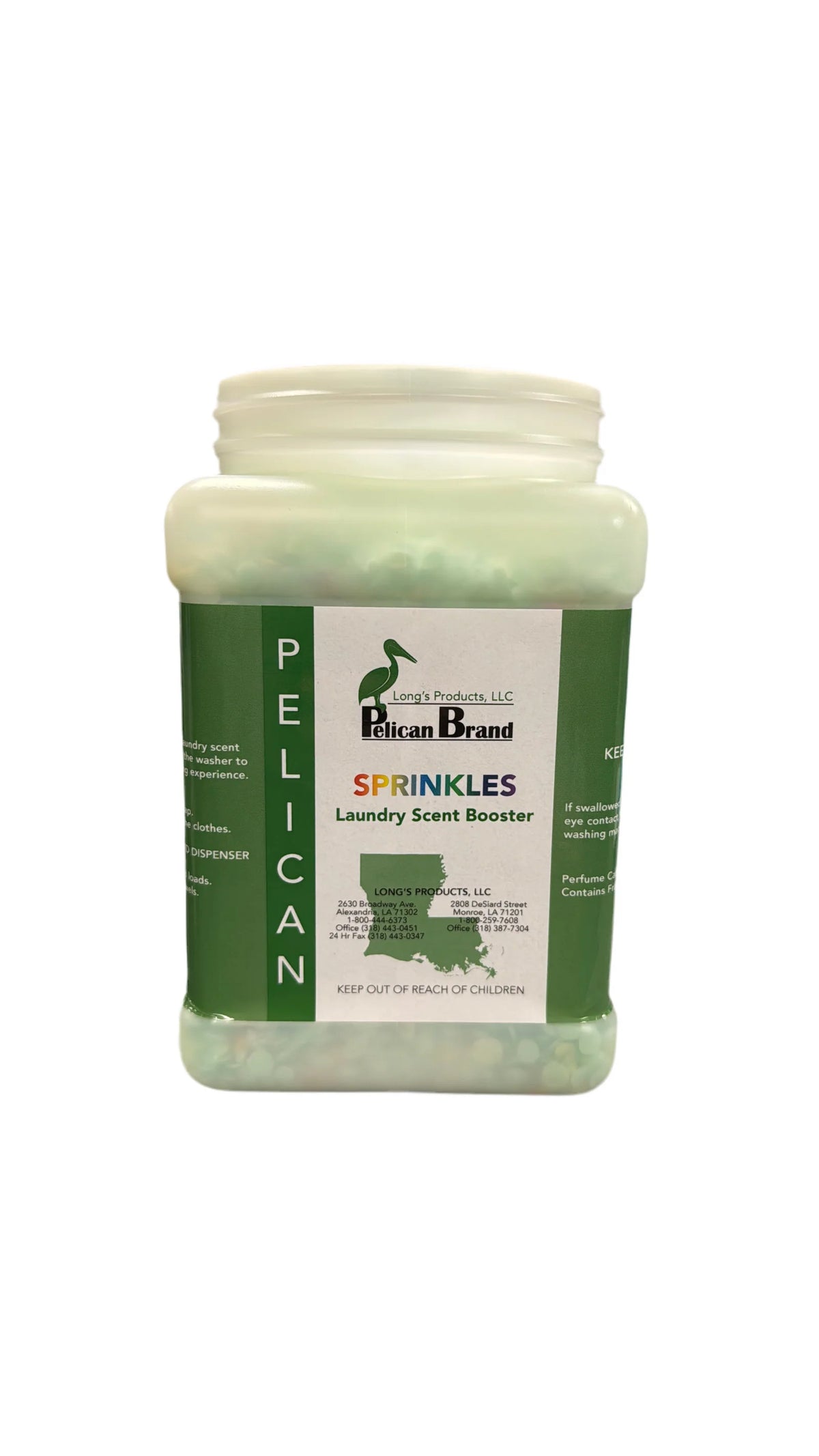 Laundry Scent Booster Sprinkles in a 3 lb Size for Direct Washer Use and Even Fragrance Distribution