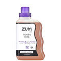 Laundry Soap with Geranium-Patchouli Scent, 32 fl oz Concentrated Plant-Based Cleanser for Everyday Washing