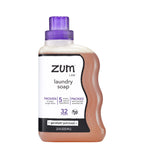 Laundry Soap with Geranium-Patchouli Scent, 32 fl oz Concentrated Plant-Based Cleanser for Everyday Washing