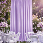 Lavender Spandex Drape Curtain, 12 ft x 60 in Four-Way Stretch