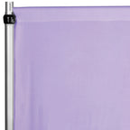 Lavender Spandex Drape Curtain, 12 ft x 60 in Four-Way Stretch
