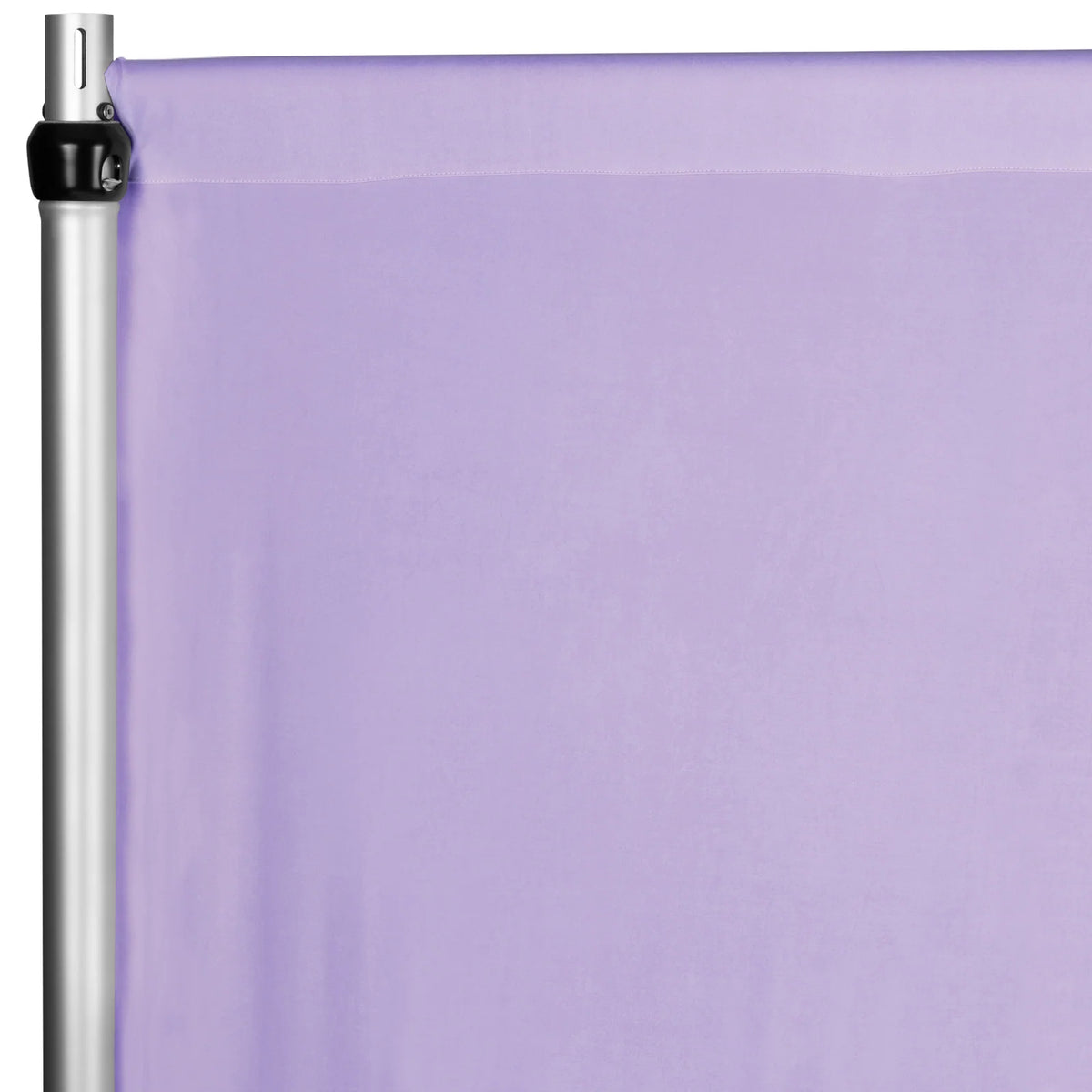 Lavender Spandex Drape Curtain, 12 ft x 60 in Four-Way Stretch