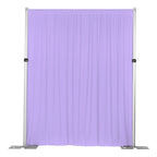 Lavender Spandex Drape Curtain, 12 ft x 60 in Four-Way Stretch