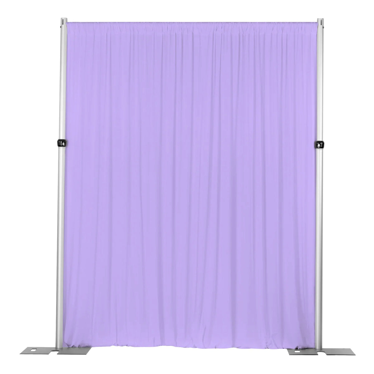 Lavender Spandex Drape Curtain, 12 ft x 60 in Four-Way Stretch