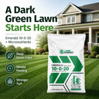 Lawn Fertilizer 10-0-20 with Controlled-Release Nitrogen, Added Iron and Extra Potassium for Established Turf