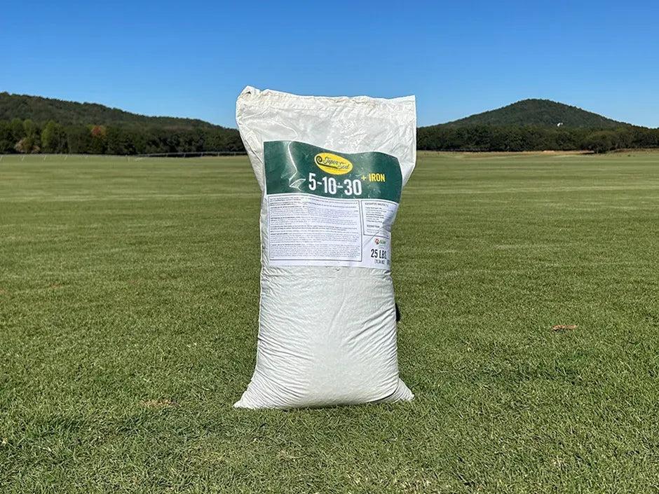 Lawn Fertilizer for New Sod and Centipede Lawns, 5-10-30 Granular Starter Formulation with Iron