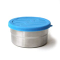 Leak Proof Stainless Steel Lunch Container with Silicone Lid, 12 oz Medium Snack Box for Compact Storage