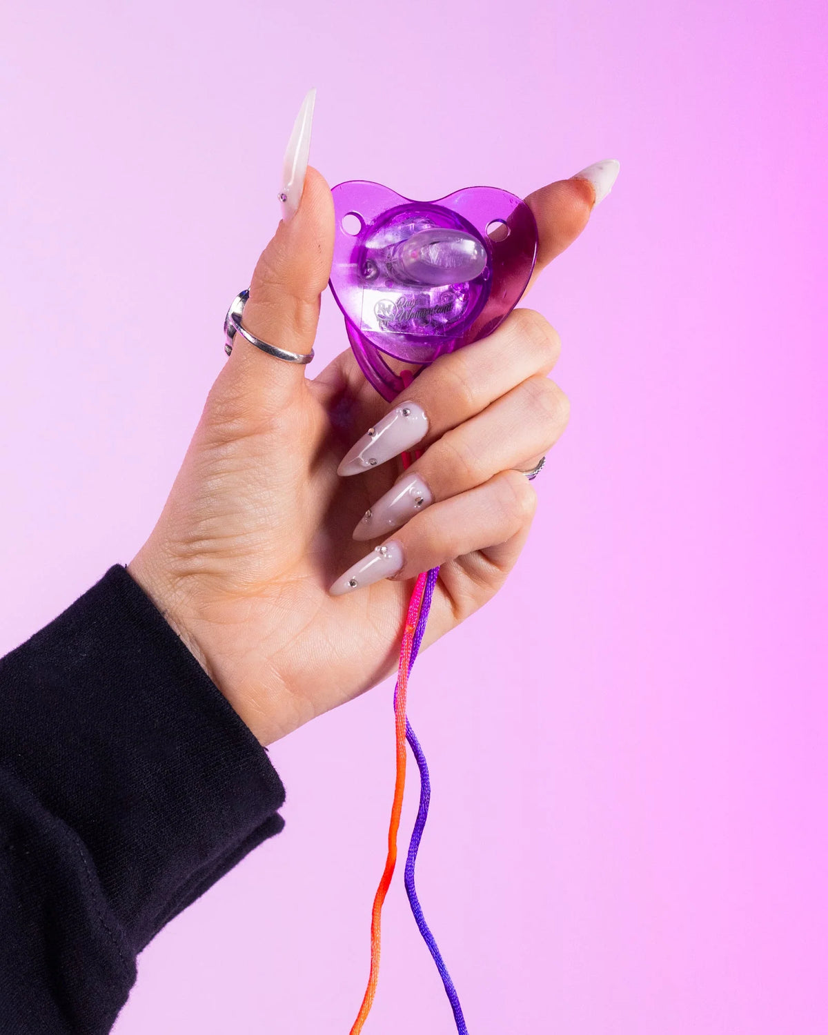 LED Pacifier, Purple