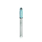 Lemon Zester and Cheese Grater with a Soft-Touch Handle for Fine Citrus Zest and Hard Cheese Toppings