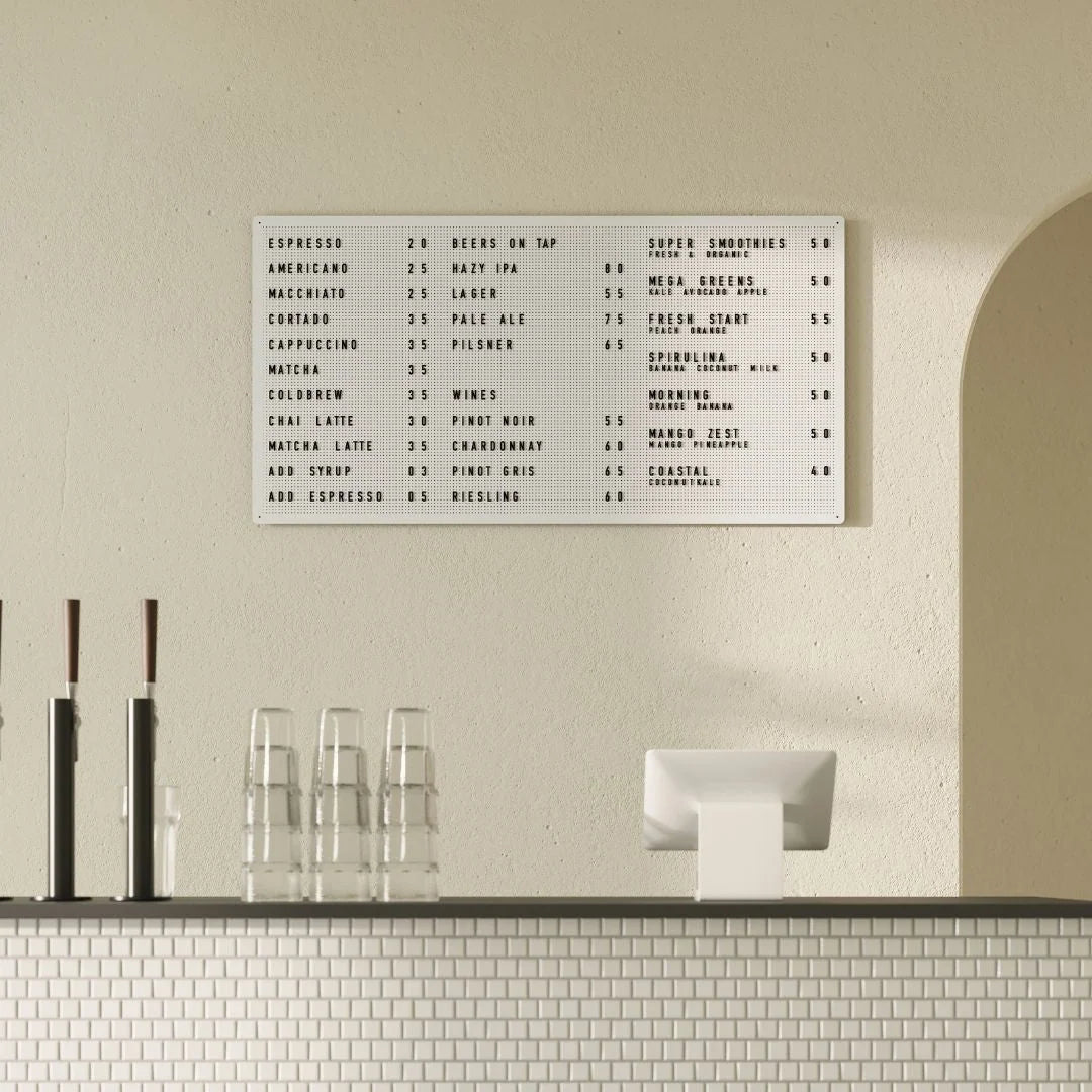 Letter Board, White-Large