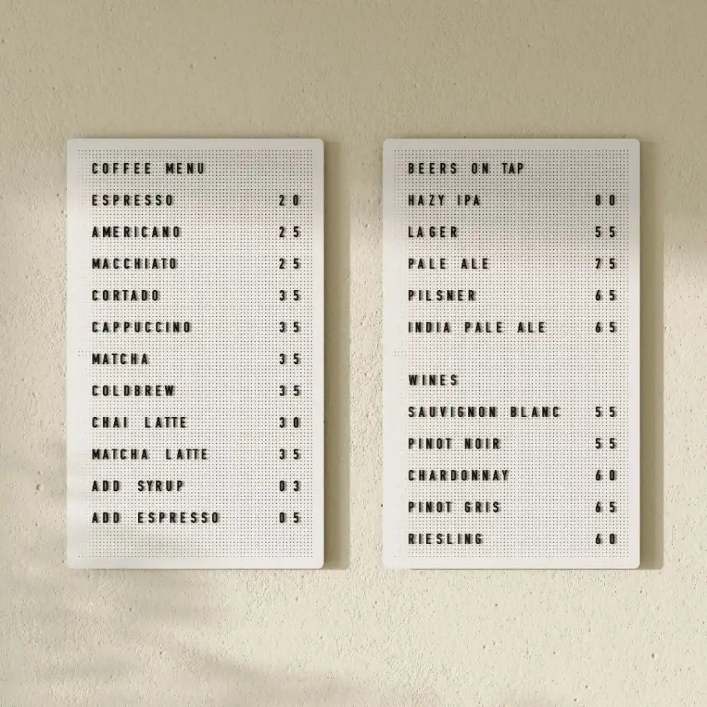 Letter Board, White-Medium